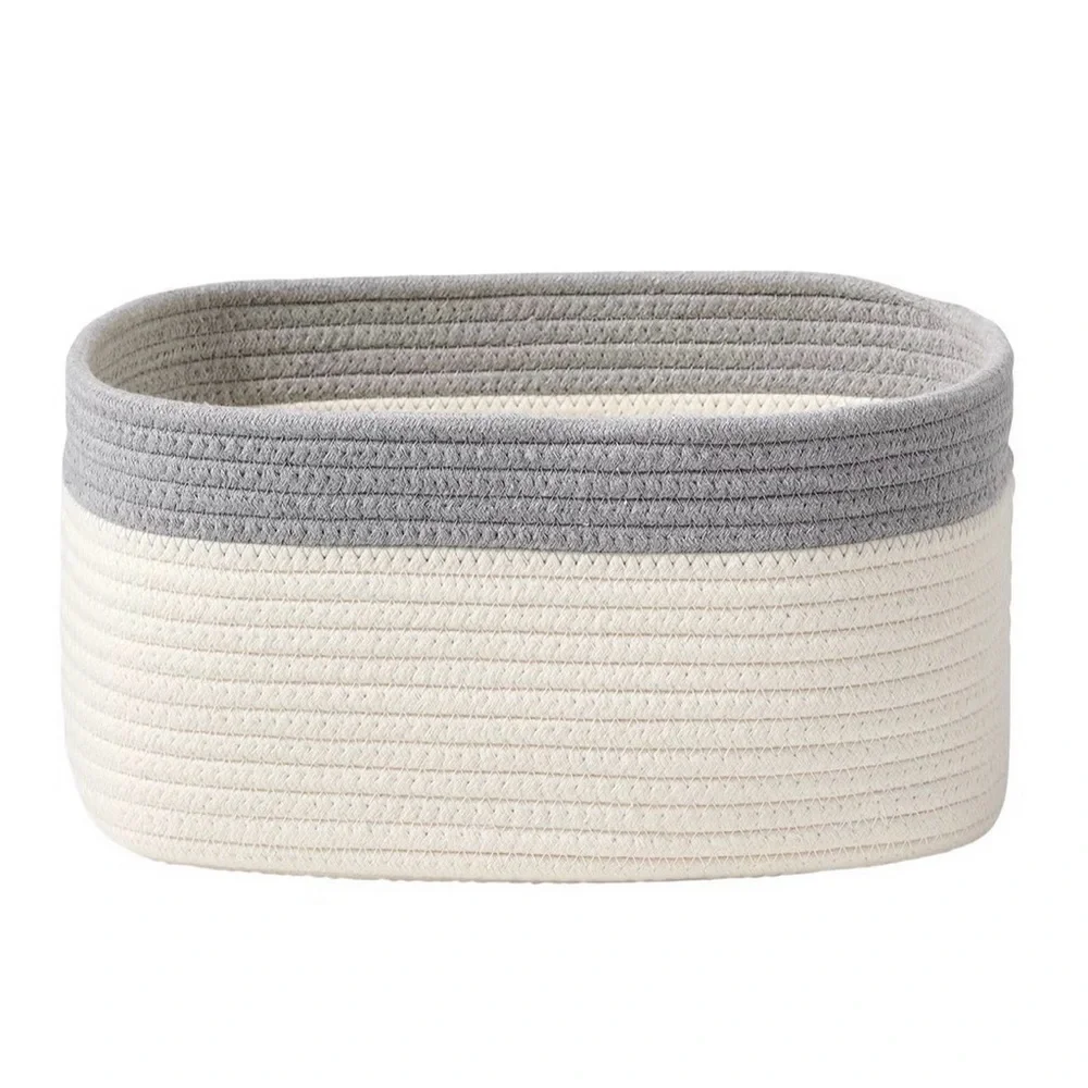 Container Store Kawaii Cotton Rope Storage Bin